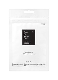 Cosrx Pack Of 6 Clear Fit Master Patch Clear 