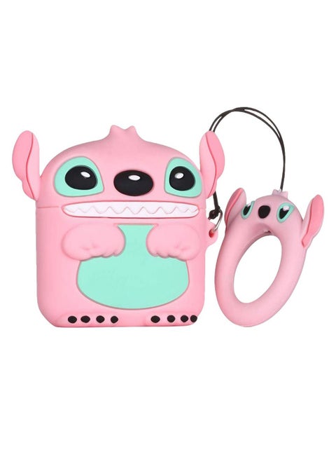 3D Stitch Cartoon Case For AirPods 3/Pro Multicolour
