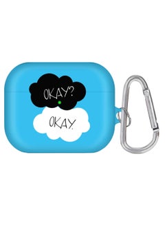 Protective Case Cover With Carabiner For Apple AirPods Pro Multicolour