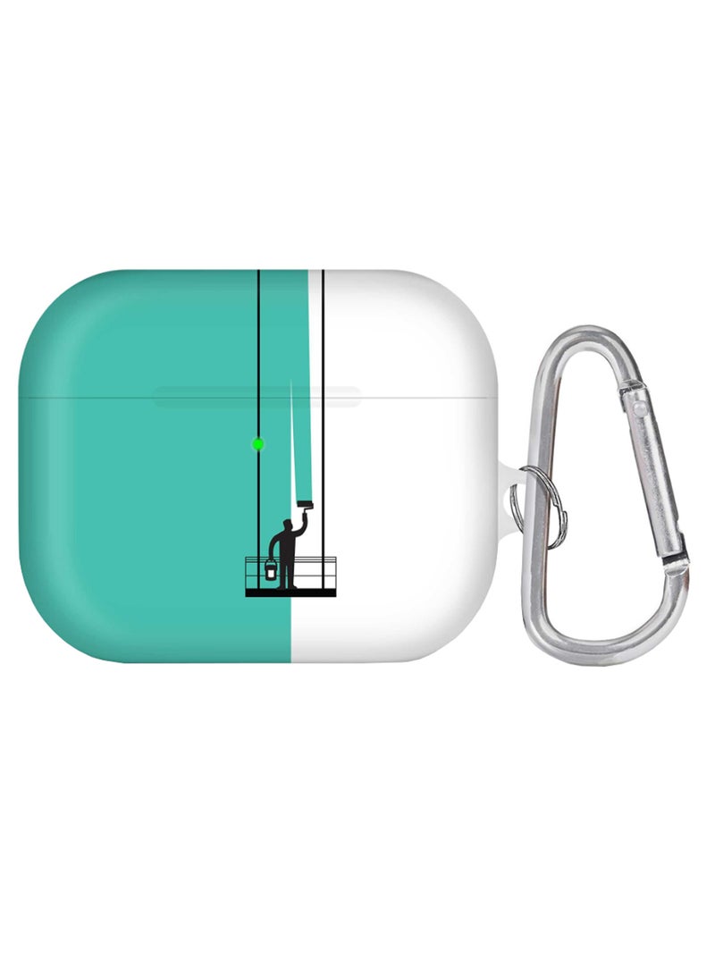 Stylizedd Paint Hanger Printed AirPods Pro Case With Carabiner Multicolour