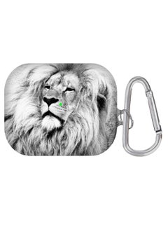 Stylizedd Wise Lion Printed Case With Carabiner For Apple AirPods Pro Multicolour 