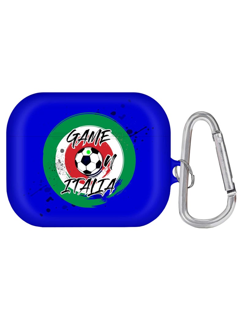 Stylizedd Game On Italia Printed Case Cover With Carabiner Multicolour