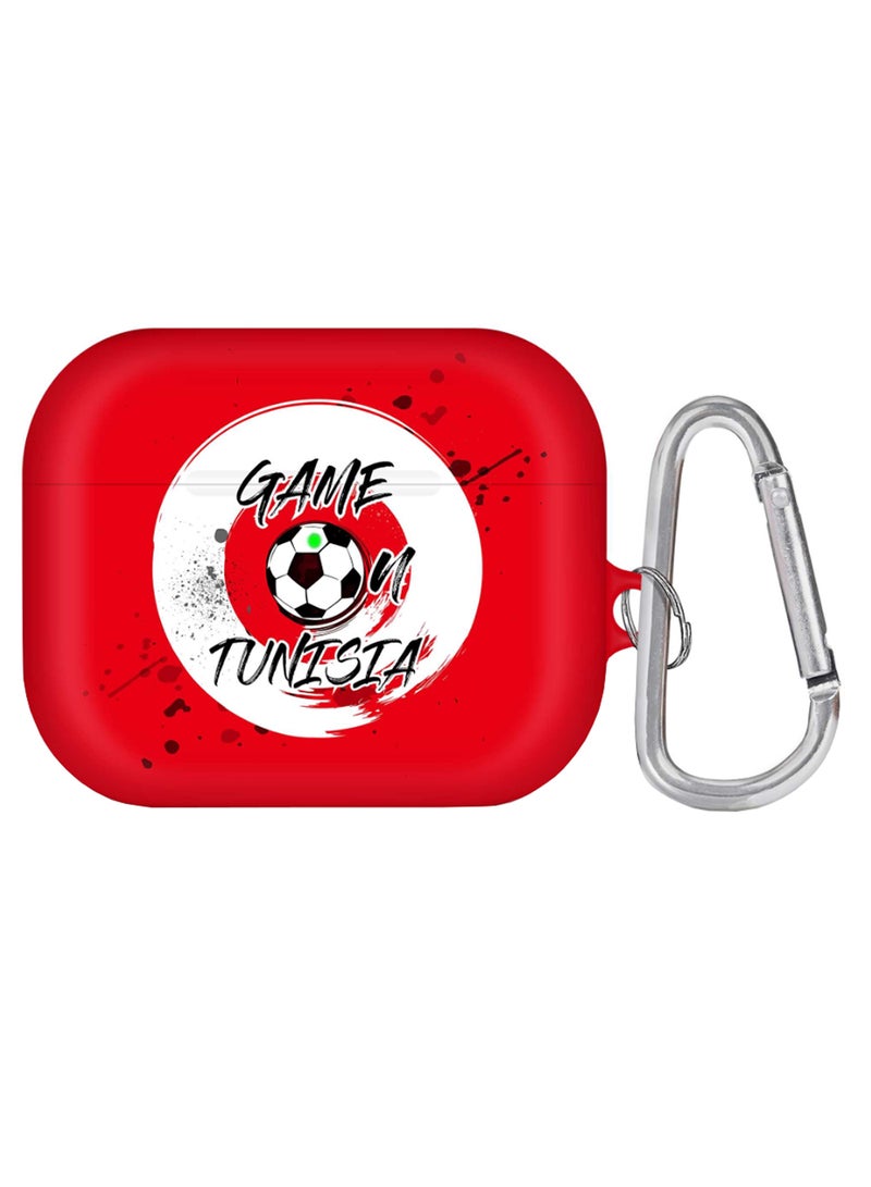 Stylizedd Protective Case Cover With Carabiner For Apple AirPods Pro Multicolour 