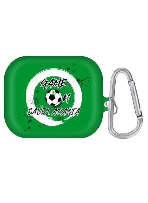 Protective Case Cover With Carabiner For Apple AirPods Pro Multicolour