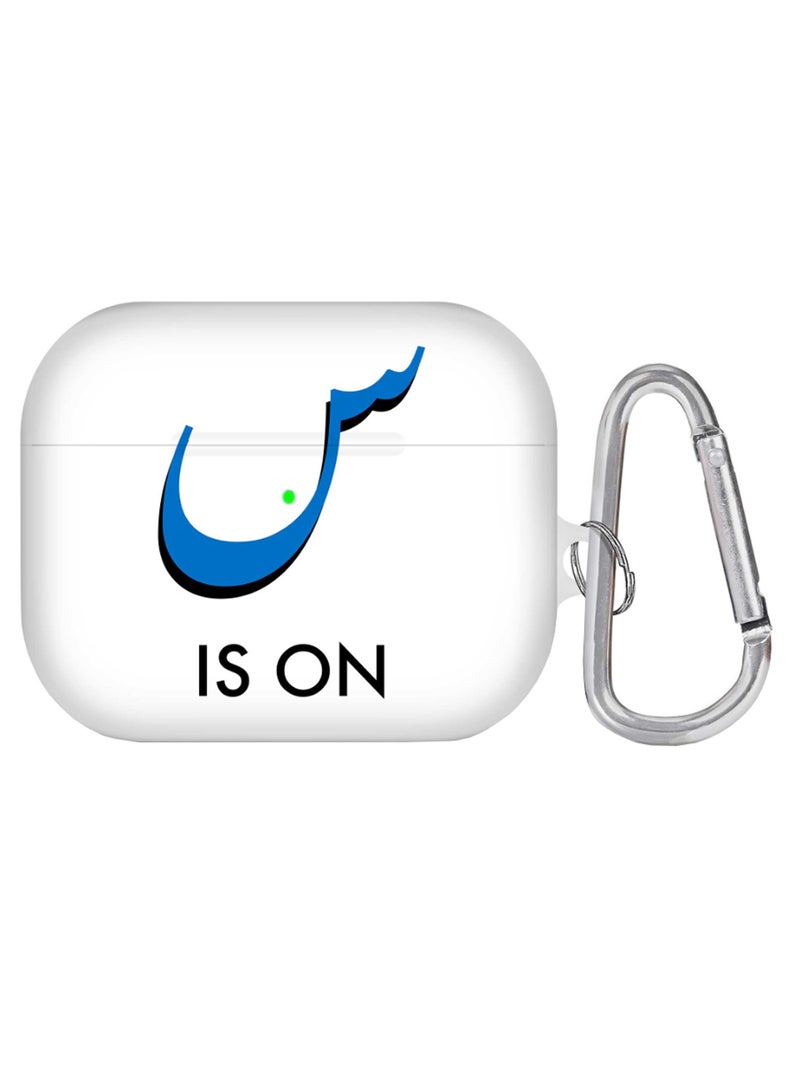 Stylizedd Seen Is On Printed Case Cover With Carabiner White/Blue/Silver 