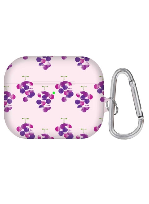 Protective Case Cover With Carabiner For Apple AirPods Pro Multicolour