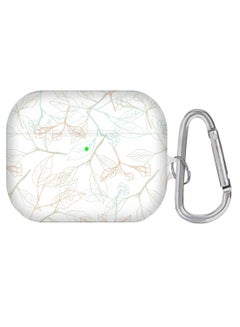 Delicate Sprigs Printed AirPods Pro Case With Carabiner Multicolour