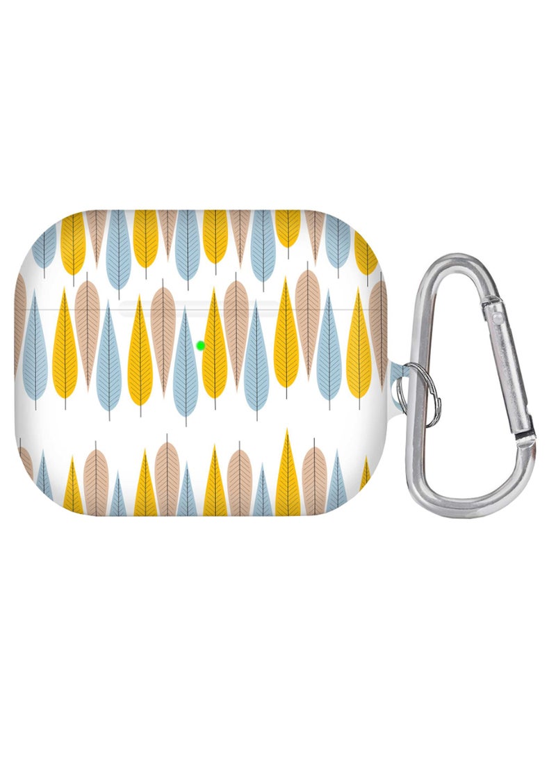 Protective Case Cover With Carabiner For Apple AirPods Pro Multicolour