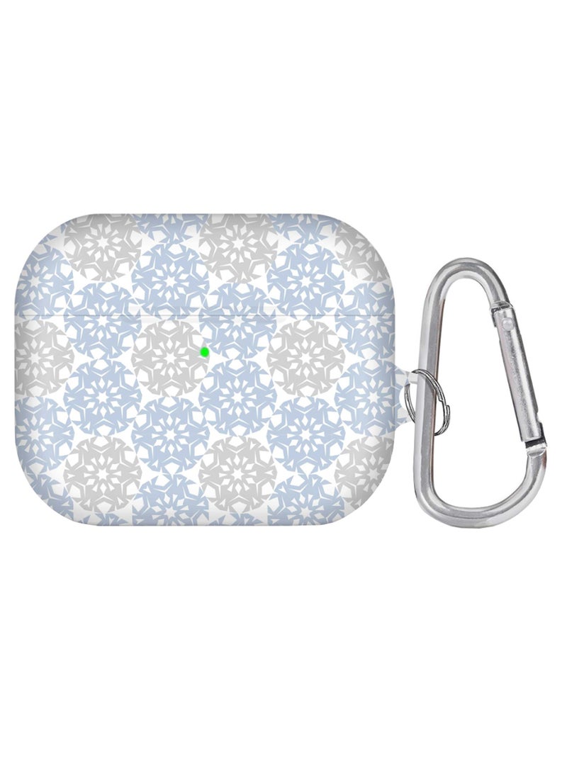 Stylizedd Frozen Snowflakes Printed Case Cover With Carabiner Multicolour