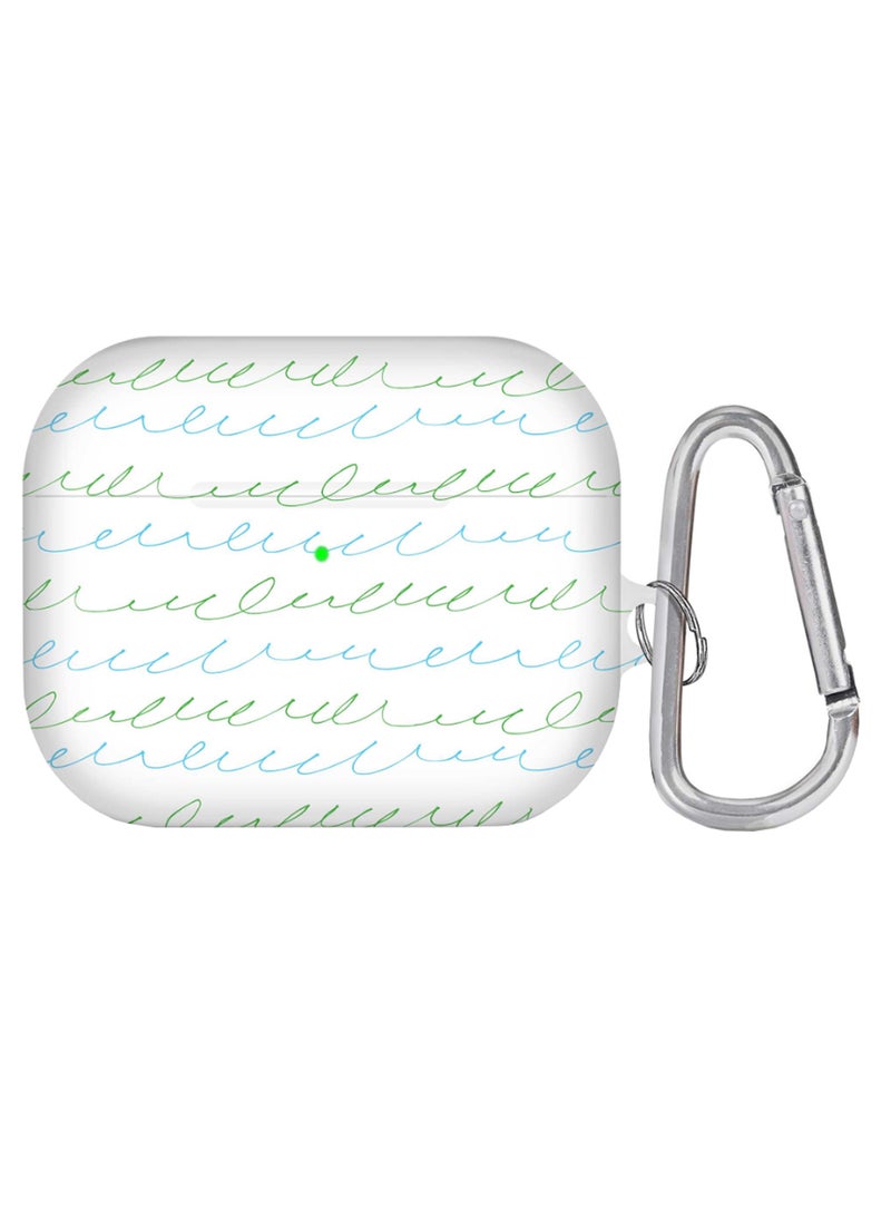 Stylizedd Cursive Story Printed Case Cover With Carabiner Multicolour 
