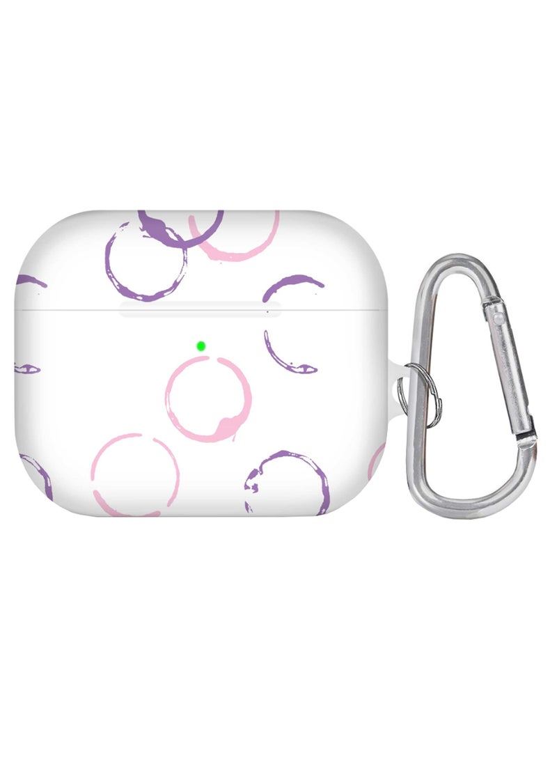 ستايلايزد غطاء حماية بطبعة بقع بتصميم جميل مزود بحلقة بقفل زنبركي متعدد الألوان