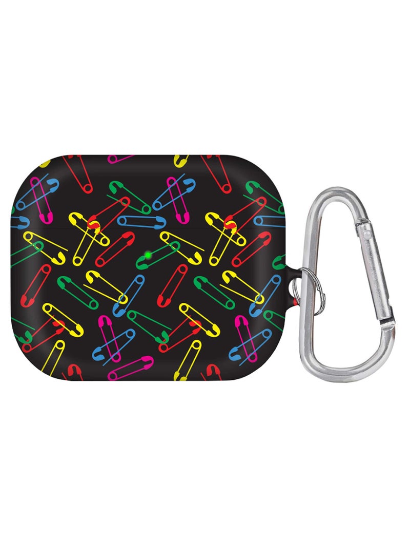 Stylizedd Safety Pins Printed Case Cover With Carabiner Multicolour