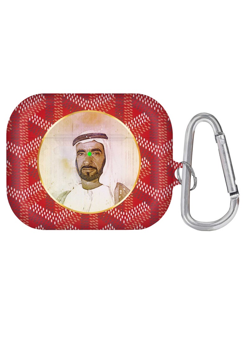 Stylizedd The Wise Sheikh Zayed Printed Case Cover With Carabiner Multicolour
