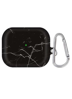 Protective Case Cover With Carabiner For Apple AirPods Pro Black/White/Silver