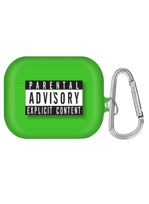 Protective Case Cover With Carabiner For Apple AirPods Pro Multicolour
