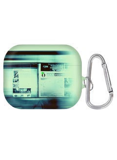 Protective Case Cover With Carabiner For Apple AirPods Pro Multicolour