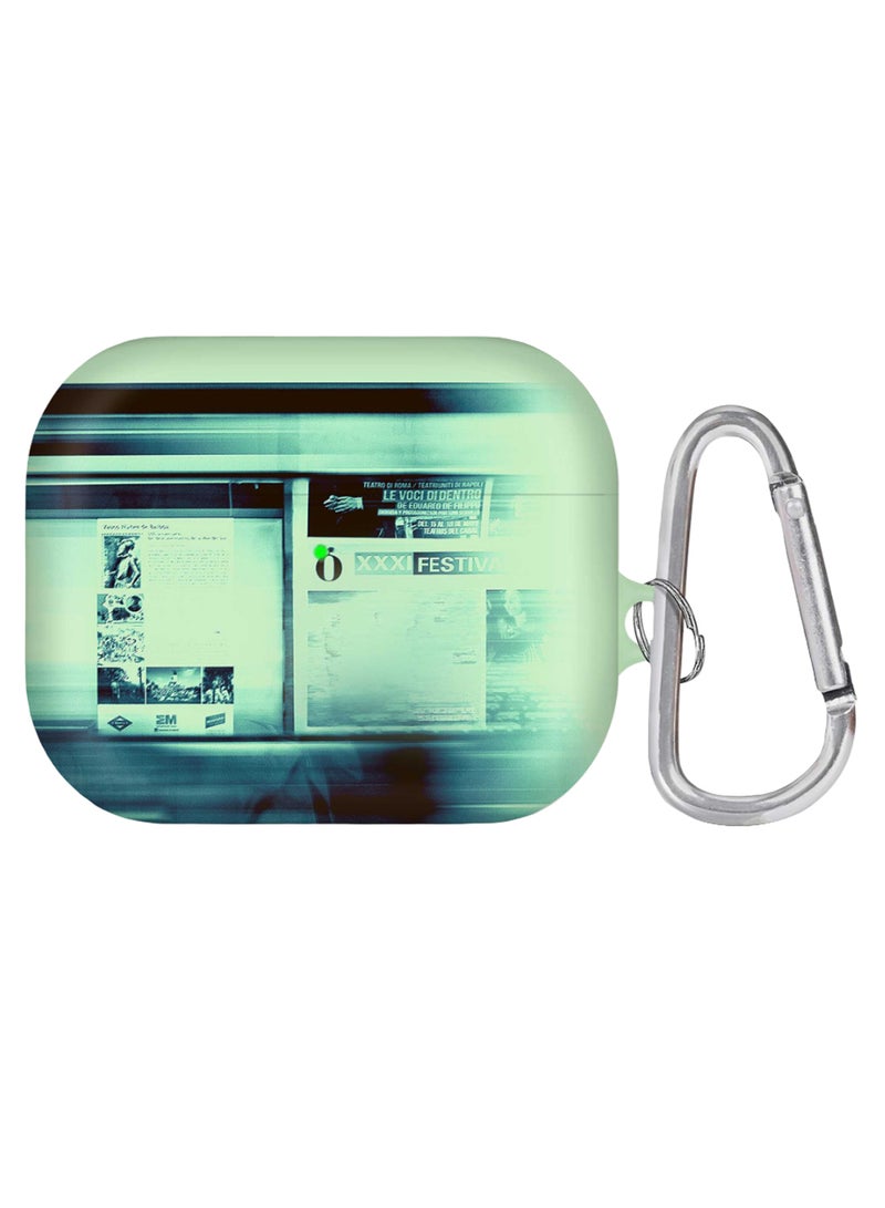 Stylizedd - Protective Case Cover With Carabiner For Apple AirPods Pro Multicolour - Image 1
