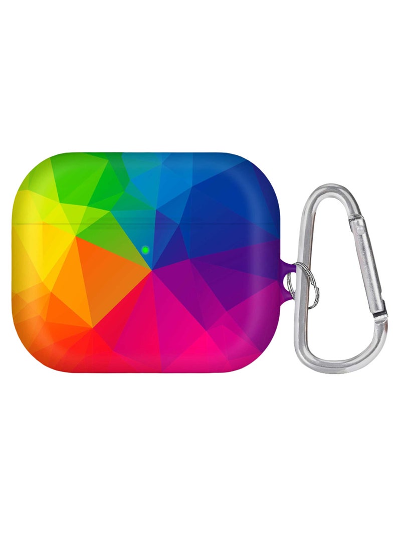 Stylizedd Printed AirPods Pro Case With Carabiner Multicolour 