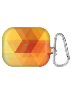 Protective Case Cover With Carabiner For Apple AirPods Pro Multicolour