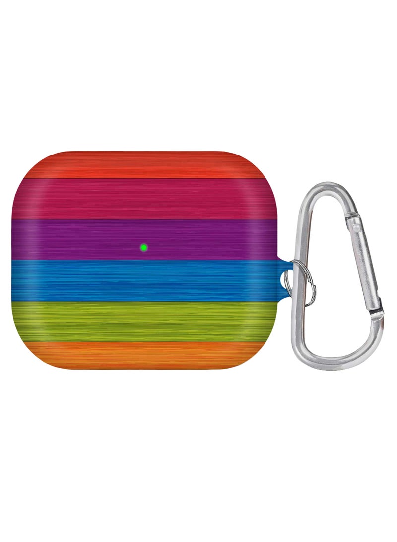 Stylizedd Printed Case Cover With Carabiner For Headphones Multicolour