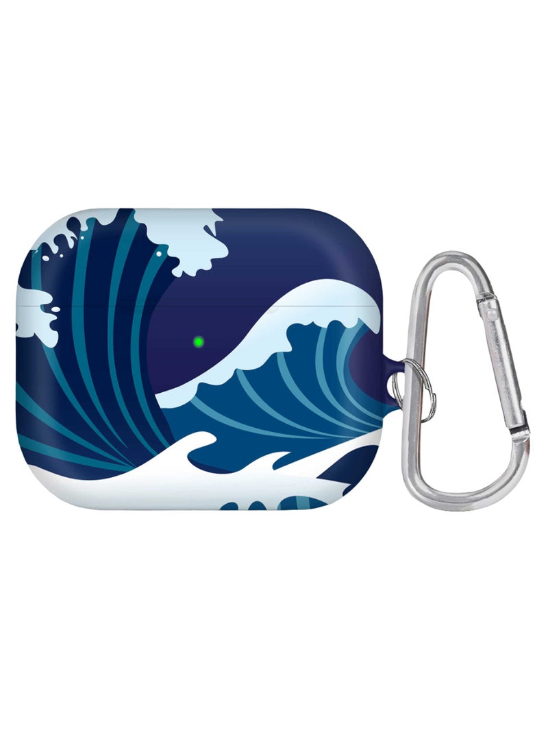 Stylizedd Protective Case Cover For Apple AirPods Pro With Carabiner Multicolour 