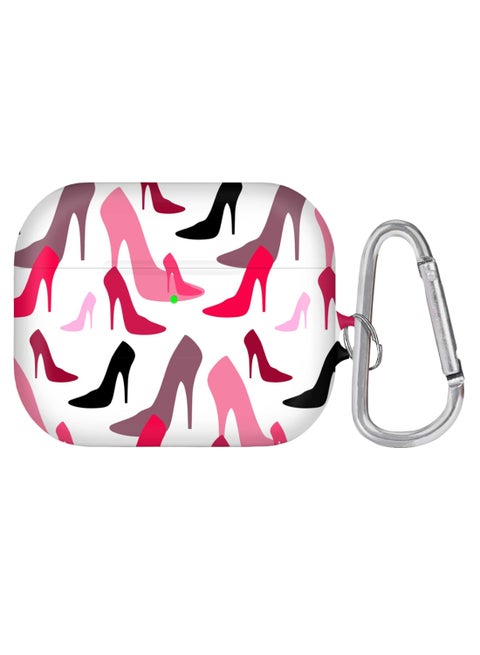 Hot Heels Printed AirPods Pro Case With Carabiner Multicolour