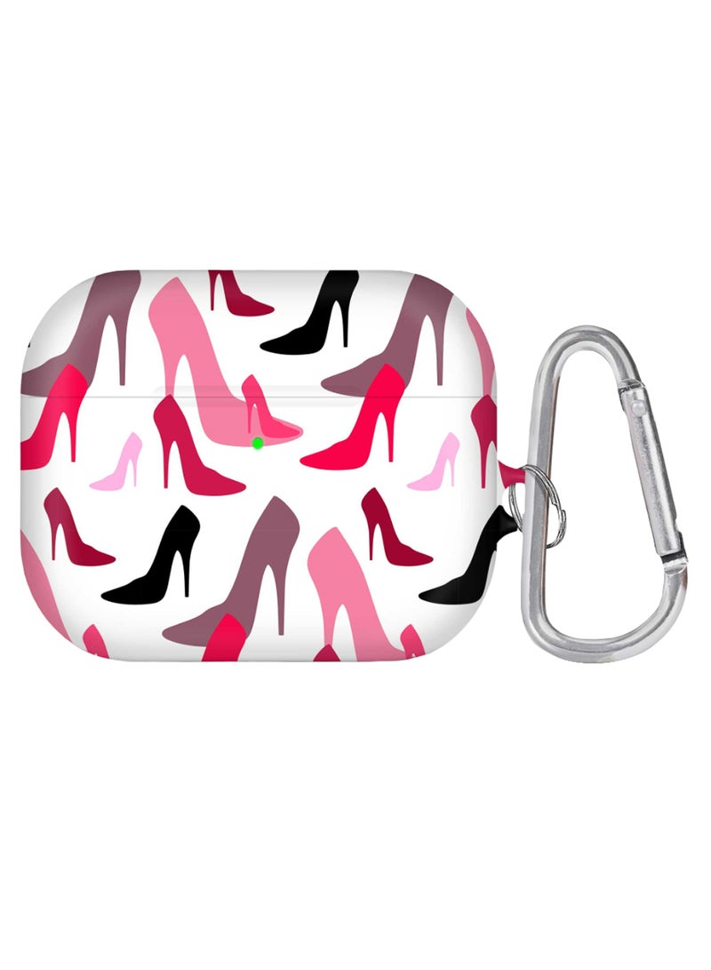 Stylizedd - Hot Heels Printed AirPods Pro Case With Carabiner Multicolour - Image 1