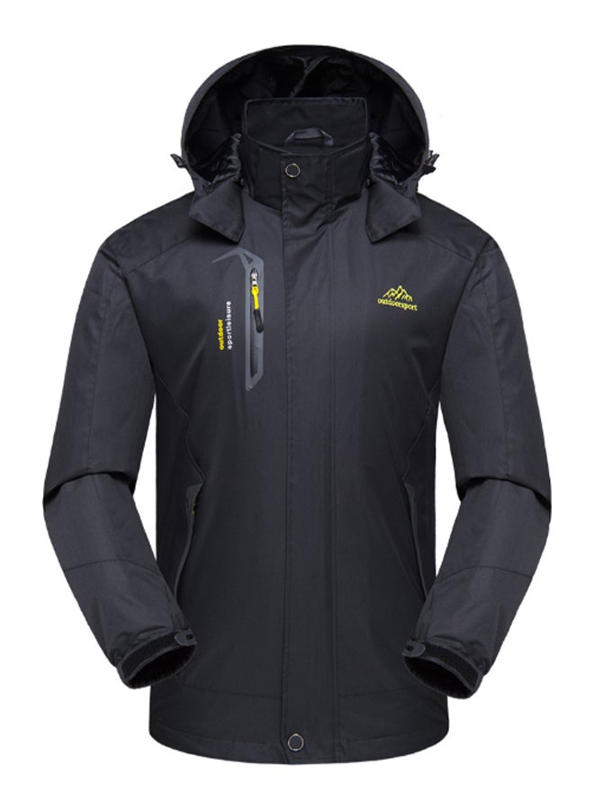 LIXADA Detachable Hooded Waterproof Sports Jacket XL 