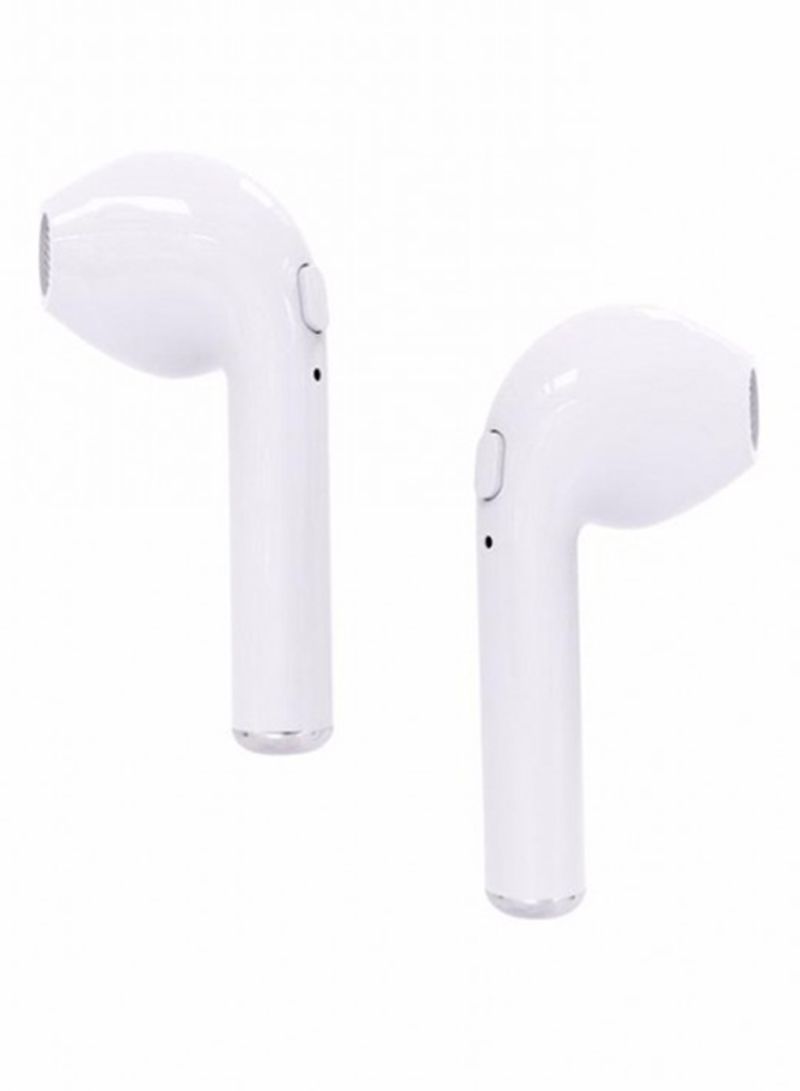 HBQ i7 TWS True Wireless Bluetooth Headphones White  - Image 1