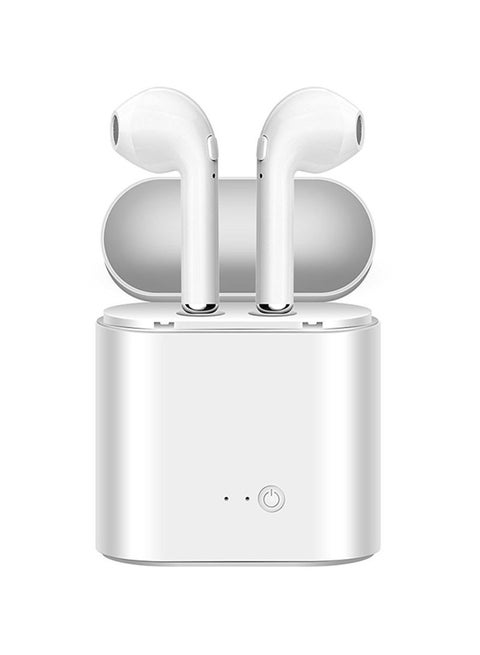 i7S Twins Mini Bluetooth In-Ear Earphones With Charging Box White
