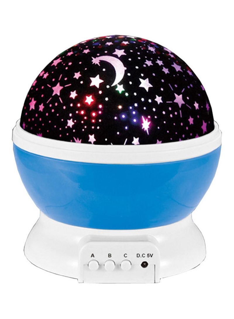 فوبيري مصباح عرض مزين بنجوم أزرق/أسود/أبيض - Image 1