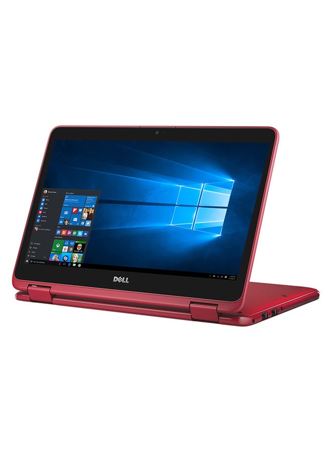 DELL - Inspiron 11 3185 2-In-1 Laptop With 11.6-Inch Display, AMD A9 Processor/4GB RAM/500GB HDD/AMD Radeon Graphics Red - Image 1