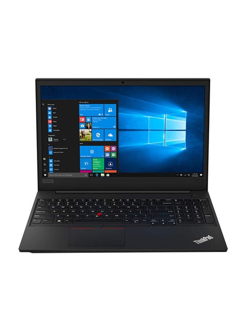 لابتوب ثينك باد E590 بشاشة عرض مقاس 15.6 بوصة، ومعالج إنتل كور i7/وذاكرة رام سعة 8 جيجابايت/ومحرك أقراص صلبة سعة 1 تيرابايت/وبطاقة رسومات إيه إم دي راديون RX550 سعة 2 جيجابايت أسود