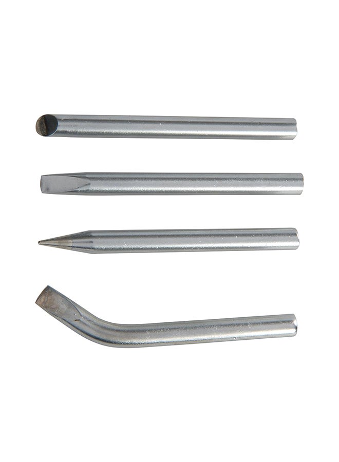 Silverline 4-piece Soldering Iron Tips Set Silver - Image 2