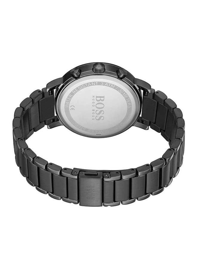 HUGO BOSS Men's Ionic Plated Steel Chronograph Wrist Watch 1513695 - Image 2