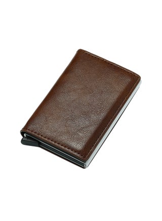 Solid Design Bi Fold Wallet Coffee - v1582696782/N35082502A_1