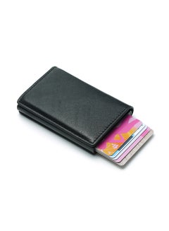 Generic Solid Design Bi Fold Wallet Black  - Image 3