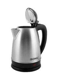 iSONIC Stainless Steel Electric Kettle With Concealed Heating Element 2.5 L iK 512 Black/Silver  - Image 3