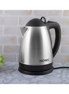 iSONIC Stainless Steel Electric Kettle With Concealed Heating Element 2.5 L iK 512 Black/Silver  - Image 4