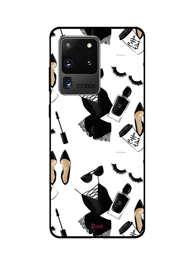 Zoot Skin Case Cover -for Samsung Galaxy Ultra S20 Dress Glasses Coffee Dress Glasses Coffee