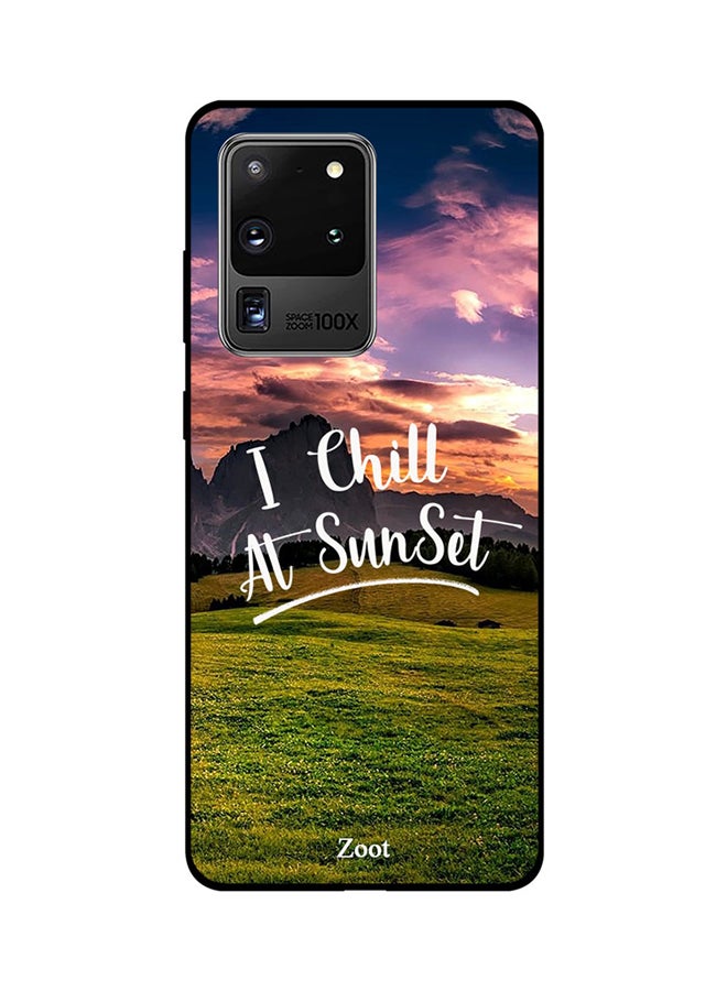 Zoot Skin Case Cover -for Samsung Galaxy S20 Ultra I Chill At Sunset I Chill At Sunset