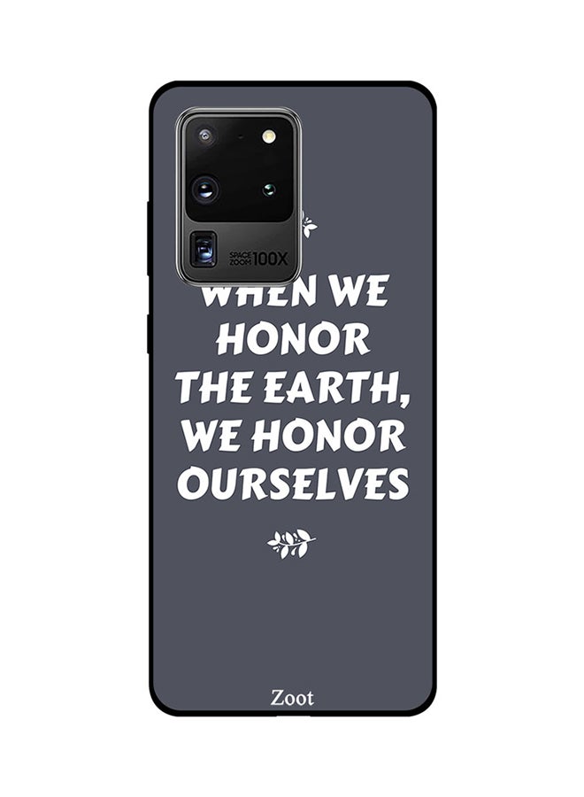 Zoot Skin Case Cover -for Samsung Galaxy S20 Ultra Grey/White Grey/White