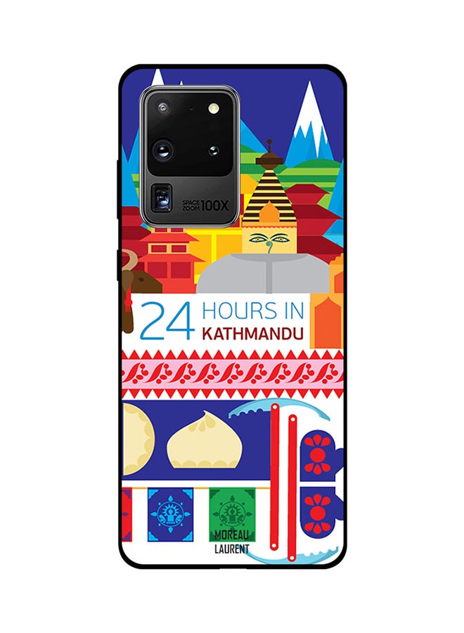 Moreau Laurent Skin Case Cover -for Samsung Galaxy S20 Ultra 24 Hours In Kathmandu 24 Hours In Kathmandu