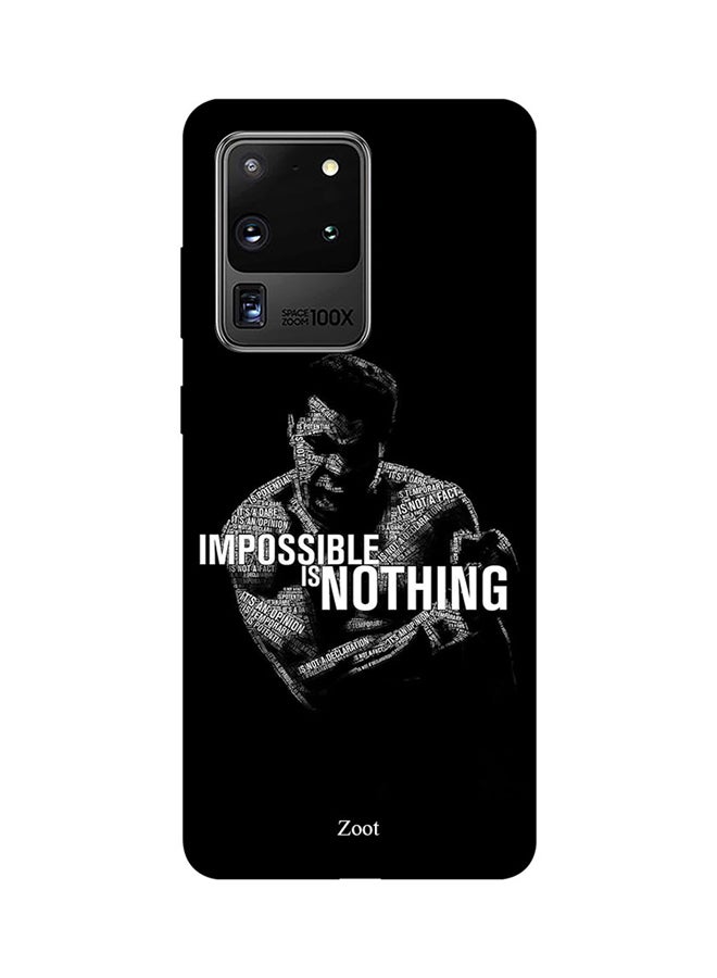 Zoot Skin Case Cover -for Samsung Galaxy S20 Ultra Black/White/Grey Black/White/Grey