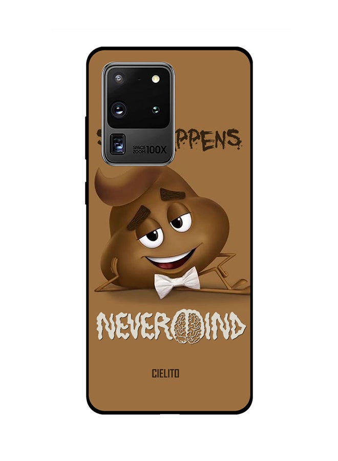 CIELITO Skin Case Cover -for Samsung Galaxy S20 Ultra Never Mind Never Mind
