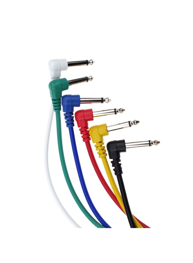 Generic 6-Piece Electric Guitar Effect Patch Cable  - Image 3