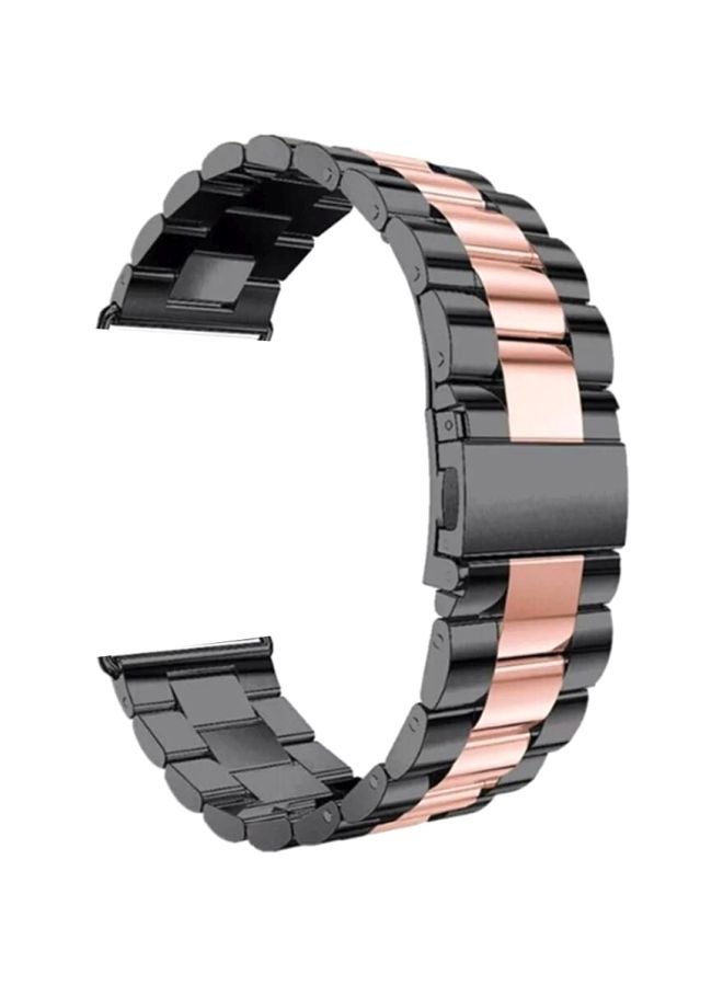 Replacement Band For Apple Watch 42mm Black/Rose Gold
