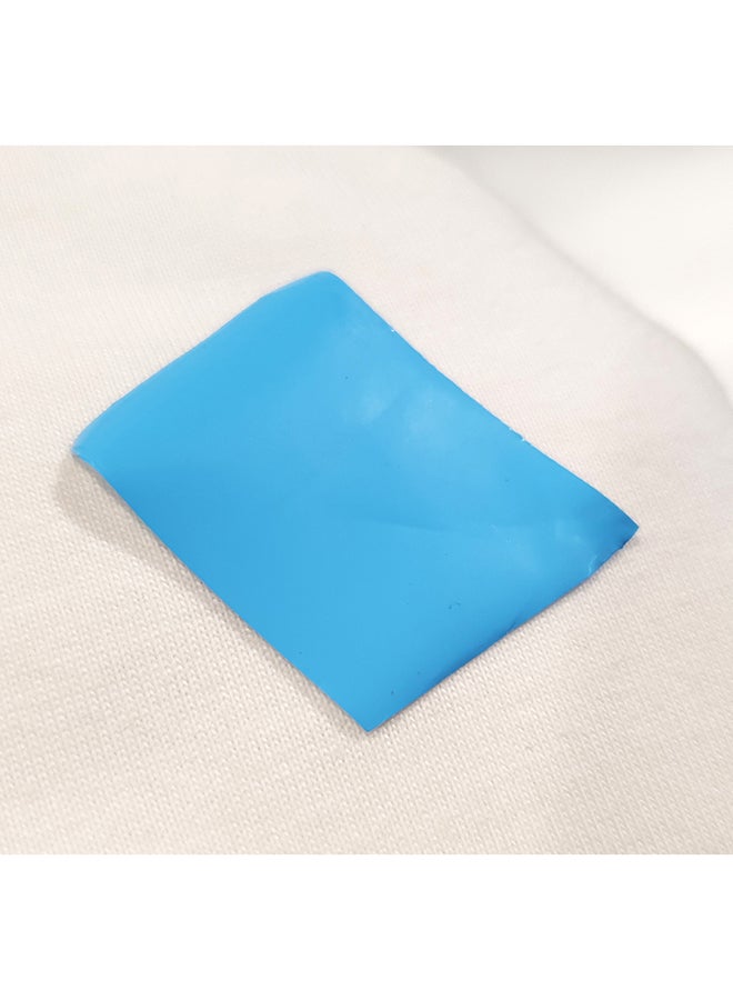 Generic Heat Transfer Vinyl Sticker For T-Shirt Printing Sky Blue  - Image 3