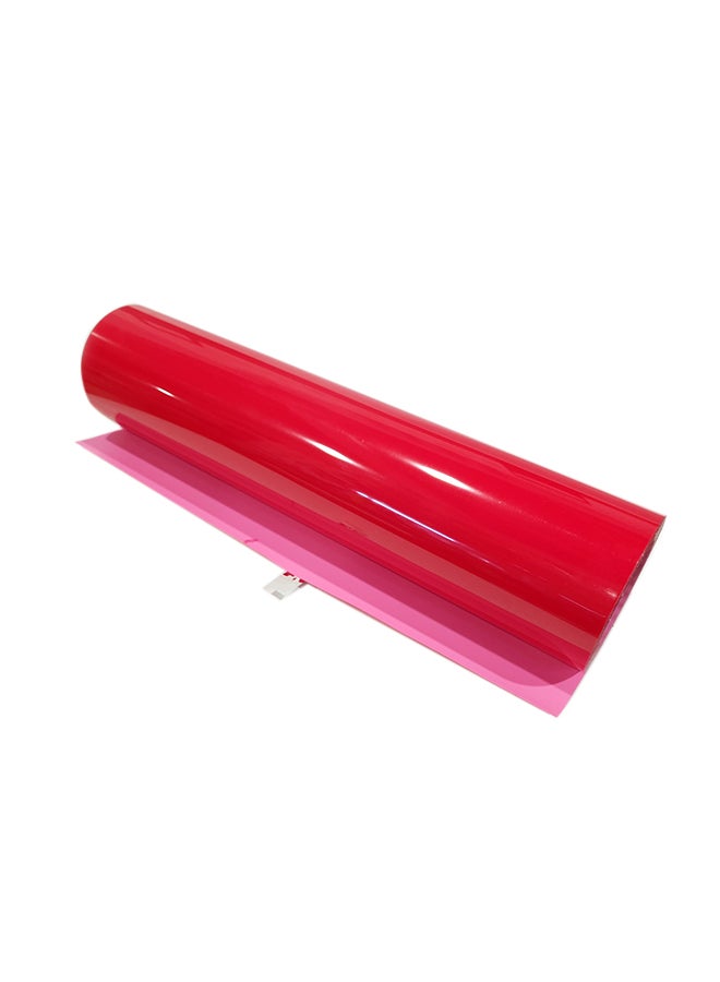 Generic Heat Transfer Vinyl Sticker For T-Shirt Printing Red  - Image 2