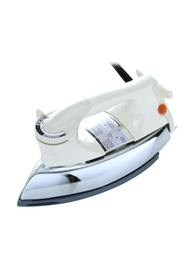 Panasonic - Dry Iron 1000W 1000.0 W NI22AWTXJ White/Silver - Image 1